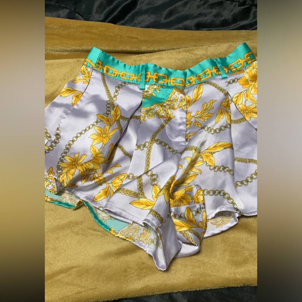 Satin shorts